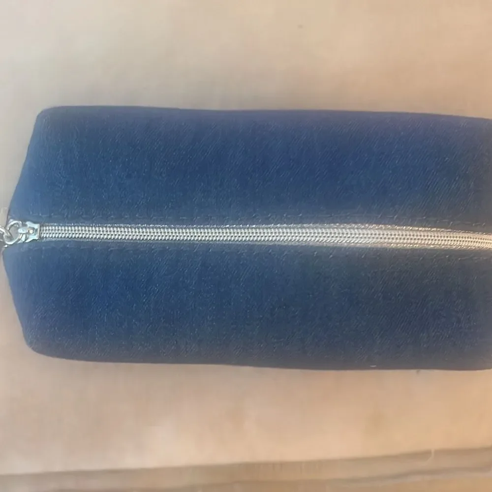 Dior Denim Style Cosmetic Pouch - New